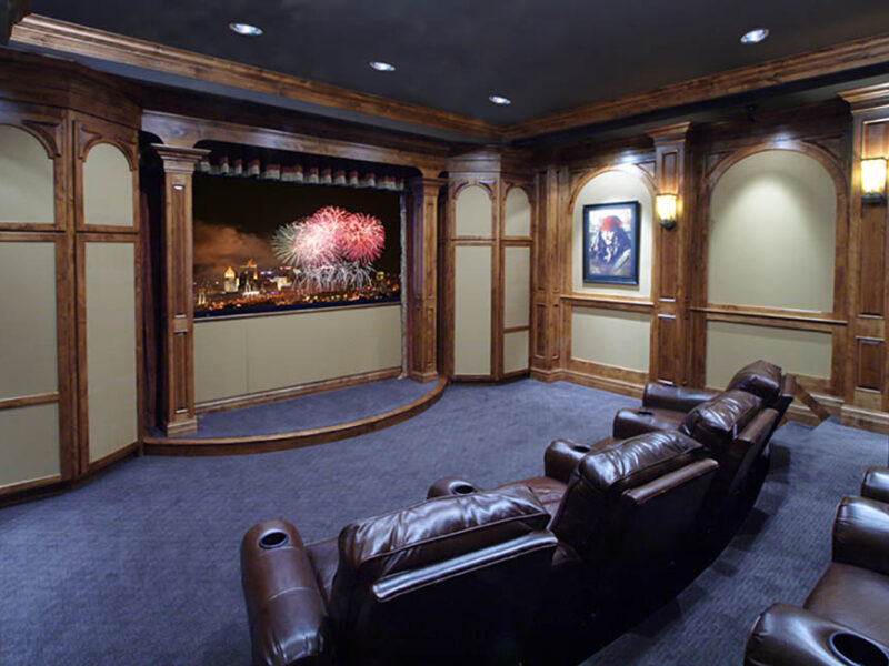 Theater media room